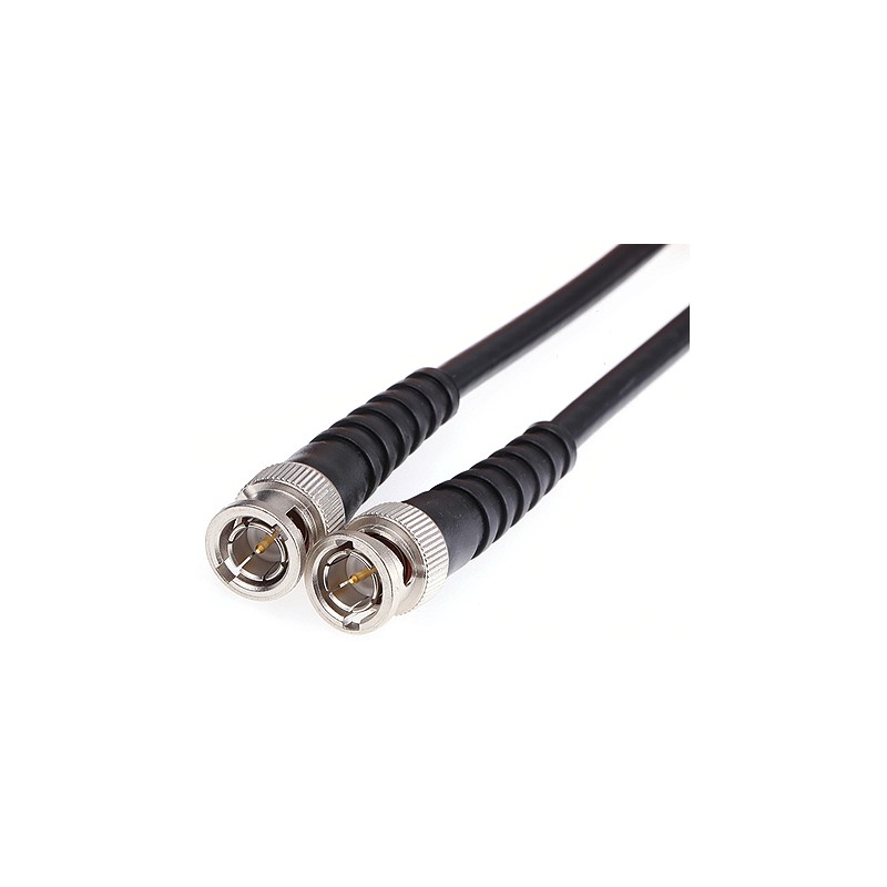 1 pcs - Telegartner Male BNC to Male BNC Coaxial Cable, 5m, RG59 Coaxial, Terminated