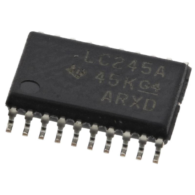 100 pcs - SN74LVC245APWR Texas Instruments SN74LVC245APWR, 1 Bus Transceiver, 8-Bit Non-Inverting LVTTL, 20-Pin TSSOP