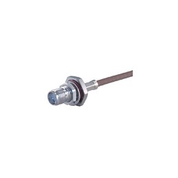 1 pcs - Huber+Suhner 24_SMA-50-2-45/133_NH Series, jack Cable Mount SMA Connector, Crimp Termination, Straight Body