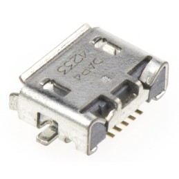 250 pcs - TE Connectivity Right Angle, SMT, Socket Type Micro AB 2.0 USB Connector