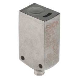 1 pcs - Sick Diffuse Photoelectric Sensor, Block Sensor, 3 mm - 500 mm Detection Range