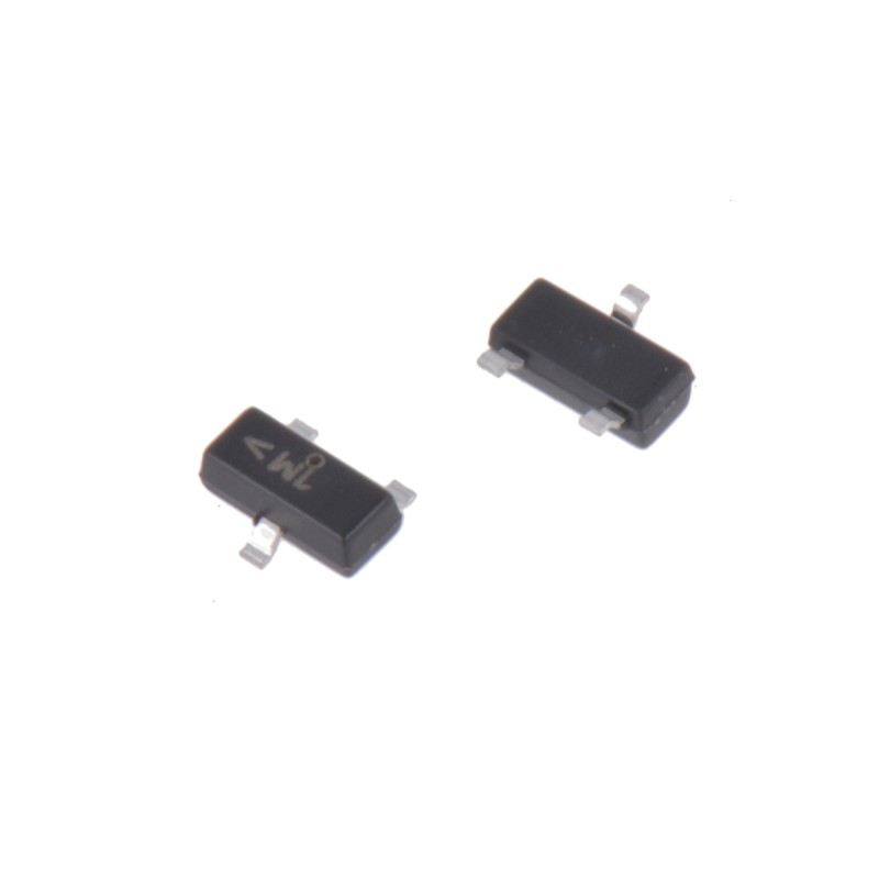 600 pcs - MMBTA13LT1G onsemi MMBTA13LT1G Dual NPN Darlington Transistor, 300 mA 30 V HFE:5000, 3-Pin SOT-23
