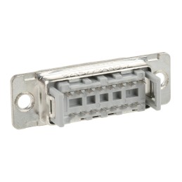 1 pcs - 3M 8200 15 Way Right Angle Cable Mount D-sub Connector Plug, 2.76mm Pitch