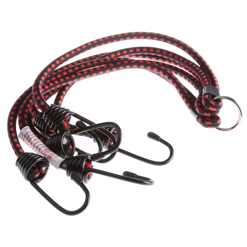 1 pcs - RS PRO 6 Hooks Bungee Cord, 800mm Long, 8 mm Diameter