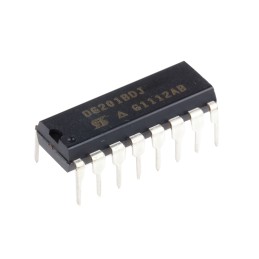 10 pcs - DG201BDJ-E3 Vishay DG201BDJ-E3 Analogue Switch Quad SPST 12 V, 15 V, 18 V, 24 V, 5 V, 9 V, 16-Pin PDIP