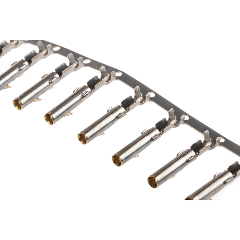 200 pcs - TE Connectivity Commercial MATE-N-LOK Series Female Crimp Terminal, 24AWG Min, 18AWG Max