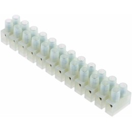 5 pcs - RS PRO Non-Fused Terminal Block, 12-Way, 24A, 2.5 mm² Wire, Screw Down Termination