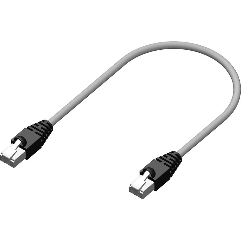 1 pcs - RS PRO Cat6 Male RJ45 to Male RJ45 Ethernet Cable, U/UTP, Blue PVC Sheath, 2m