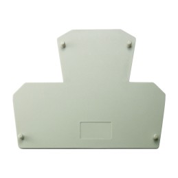 5 pcs - RS PRO End Cover for Use with DIN Rail Terminal Blocks