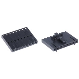 5 pcs - Molex, SL Female Connector Housing, 2.54mm Pitch, 8 Way, 1 Row