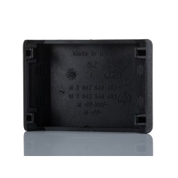 10 pcs - 3842548863 Bosch Rexroth Black Polypropylene Angle Bracket Cap, 45 mm Strut Profile, 10mm Groove