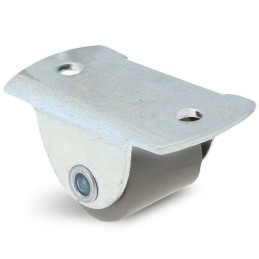 10 pcs - 300072 Guitel Hervieu Fixed Castor Wheel, 12kg Capacity, 16mm Wheel