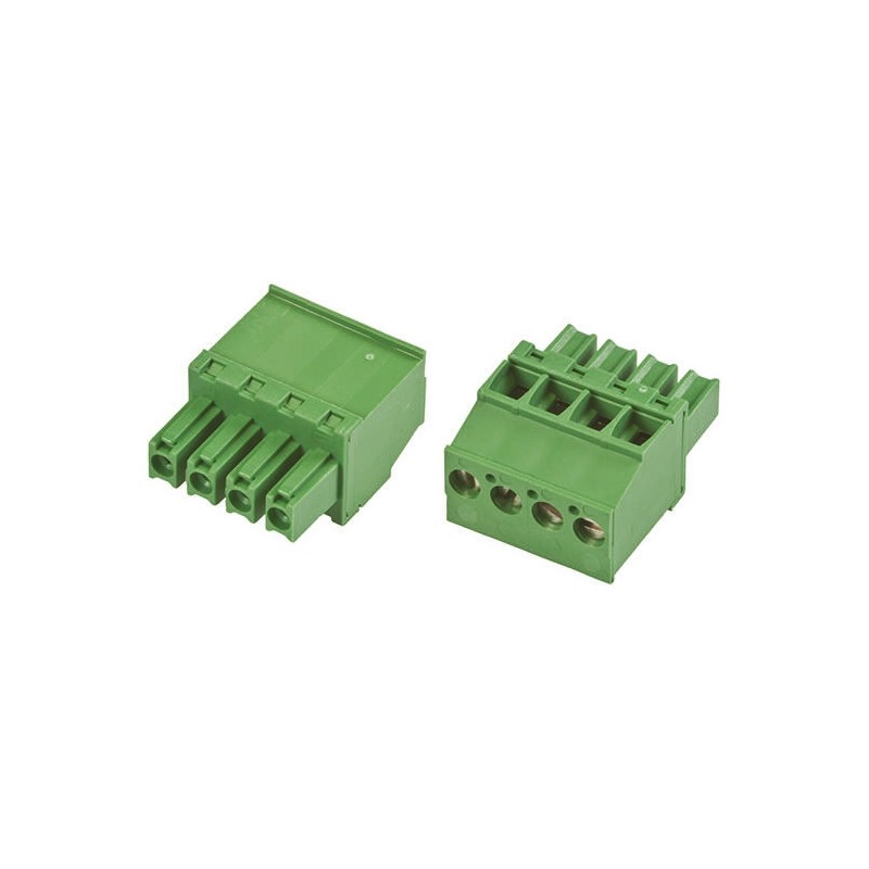 1 pcs - TE Connectivity 3.81mm Pitch 8 Way Pluggable Terminal Block, Plug, Cable Mount, Screw Down Termination