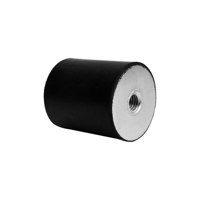 20 pcs - RS PRO M5 Anti Vibration Mount, Rubber Bobbin with 4.9kg Compression Load