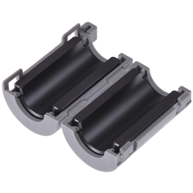 10 pcs - ZCAT2035-0930A TDK Openable Ferrite Sleeve, 19.5 Dia. x 35mm, For Suppression Components, Apertures: 1, Diameter 9mm