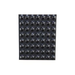5 Bag of 56 - SJ5003 3M Hemispherical PUR Self Adhesive Feet, 11.2mm diameter x 5mm height