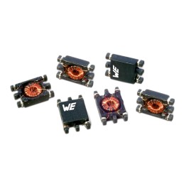10 pcs - 744253101 Wurth Elektronik 3 x 100 μH 450 mA Common mode filter 3 x 0.45Ω 80V