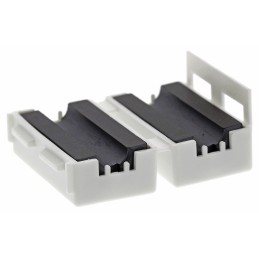 10 pcs - 11.05.1006 Rotronic Openable Ferrite Core Clip, 32 x 19.5mm, For Computer Peripherals, Apertures: 1, Diameter 6.5mm