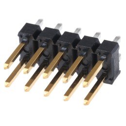 5 pcs - Amphenol Communications Solutions BergStik Series Straight Through Hole Pin Header, 10 Contact(s), 2.54mm Pitch, 2