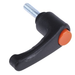 5 Pack of 2 - RS PRO Clamping Lever, M6 x 20mm
