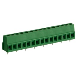 5 pcs - RS PRO PCB Terminal Block, 8-Contact, 10mm Pitch, Through Hole Mount, 1-Row, Screw Termination