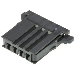 5 pcs - TE Connectivity, Dynamic 3000 Female Connector Housing, 3.81mm Pitch, 4 Way, 1 Row