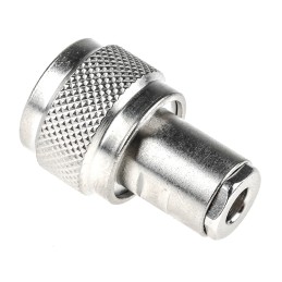 1 pcs - Radiall, Plug Cable Mount N Connector, 50Ω, Clamp Termination, Straight Body