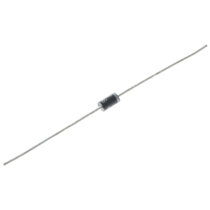 250 pcs - 1N5817-E3/54 Vishay 20V 1A, Schottky Diode, 2-Pin DO-41 1N5817-E3/54