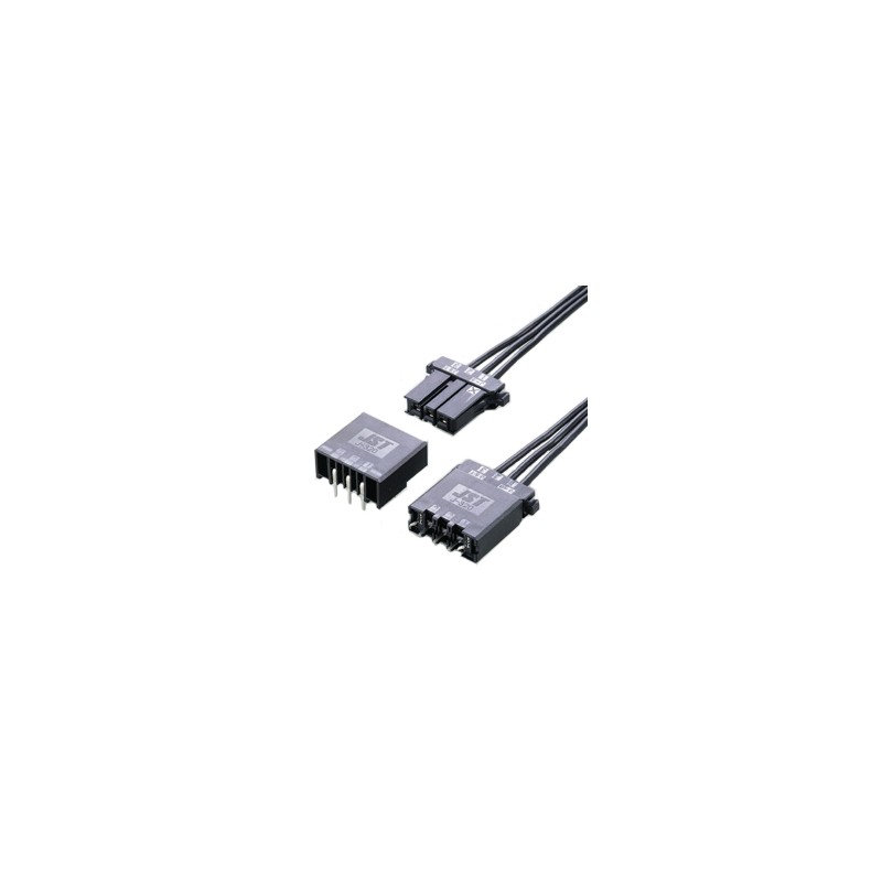 5 pcs - JST JFA J300 Series Top Entry Through Hole PCB Header, 5 Contact(s), 5.08mm Pitch, 1 Row(s), Shrouded