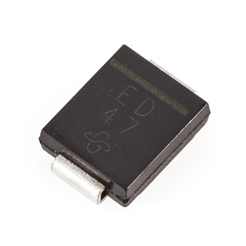 100 pcs - ES3D-E3/9AT Vishay 200V 3A, Ultrafast Rectifiers Diode, 2-Pin DO-214AB ES3D-E3/9AT