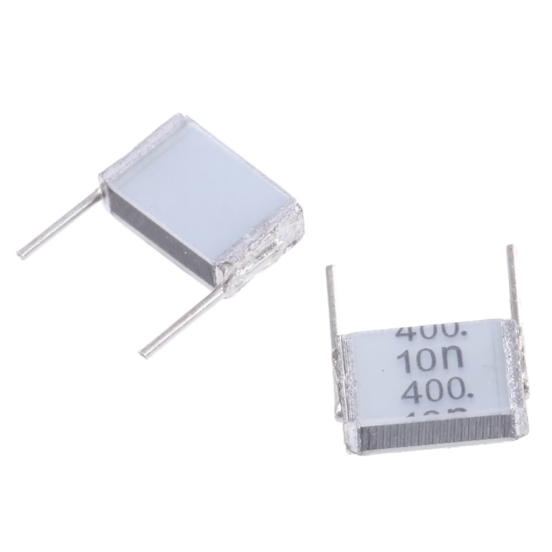 50 pcs - B32560J6103K000 EPCOS B32560 Polyester Film Capacitor, 200 V ac, 400 V dc, ±10%, 10nF, Through Hole