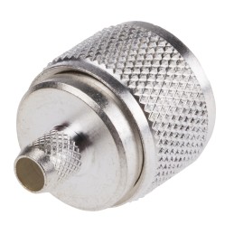 1 pcs - RS PRO, Plug Cable Mount UHF Connector, 75Ω, Crimp Termination, Straight Body