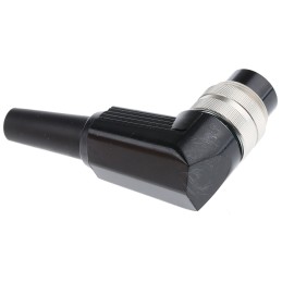 1 pcs - Lumberg, WSV 8 Pole Right Angle M16 Din Plug, DIN EN 60529, 5A, 60 V ac IP40, Male, Cable Mount