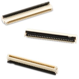 10 pcs - Wurth Elektronik, WR-FPC, 687 0.5mm Pitch 10 Way Horizontal Male FPC Connector, ZIF Top and Bottom contact