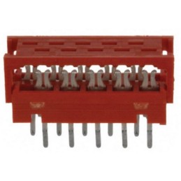 1 pcs - TE Connectivity 10-Way IDC Connector Plug for Cable Mount, 2-Row