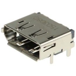 1 pcs - Molex DisplayPort Series Right Angle Surface Mount PCB Socket, 20-Contact, 2-Row, 0.5mm Pitch, Solder Termination