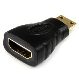 1 pcs - StarTech.com 4K @ 30 Hz HDMI 1.4 Female HDMI to Male Mini HDMI Cable, 35mm