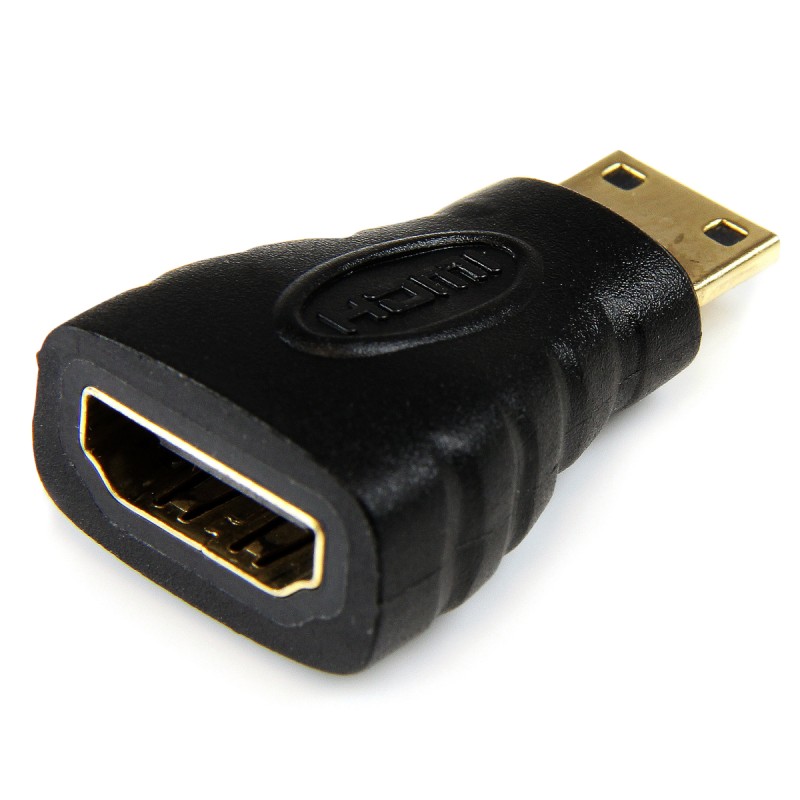1 pcs - StarTech.com 4K @ 30 Hz HDMI 1.4 Female HDMI to Male Mini HDMI Cable, 35mm