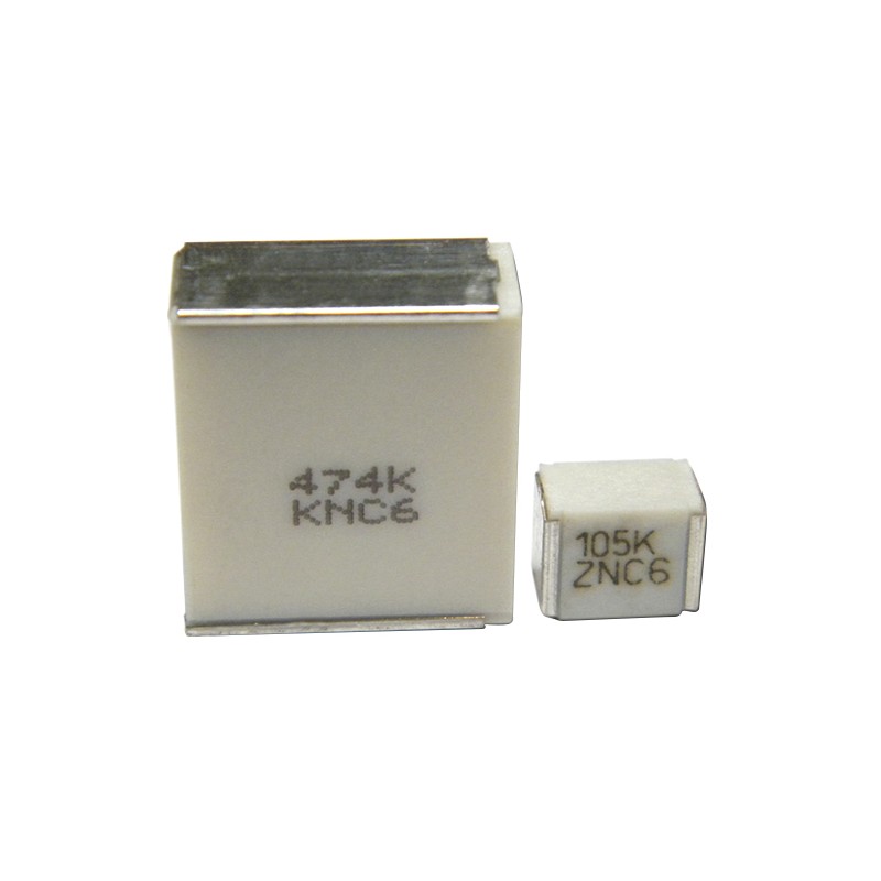 50 pcs - LDECB3100KA0N00 KEMET LDE Polyethylene Naphthalate Film Capacitor, 40 V ac, 50 V dc, ±10%, 100nF, Surface Mount