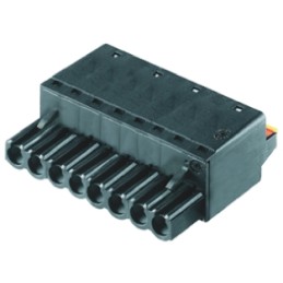 5 pcs - Weidmuller 5.08mm Pitch 4 Way Pluggable Terminal Block, Plug, Cable Mount, Screw Termination