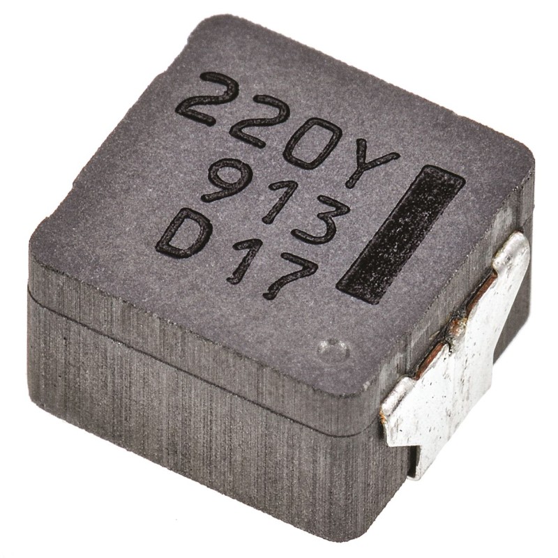 50 pcs - ETQP5M220YFK Panasonic, ETQP5M, 0854 Wire-wound SMD Inductor with a Metal Composite Core, 22 μH ±20% Wire-Wound 4.8A Id