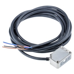 1 pcs - Omron Diffuse Photoelectric Sensor, Block Sensor, 12 mm Detection Range