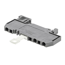 5 pcs - Wago 280 Series Grey Disconnect Terminal Block, 2.5mm², Single-Level, Cage Clamp Termination