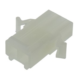 5 pcs - Molex, STANDARD .093' Male Connector Housing, 6.7mm Pitch, 2 Way, 1 Row