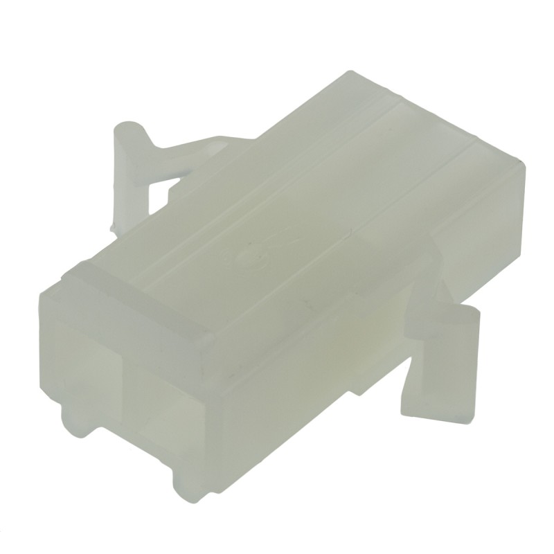 5 pcs - Molex, STANDARD .093' Male Connector Housing, 6.7mm Pitch, 2 Way, 1 Row