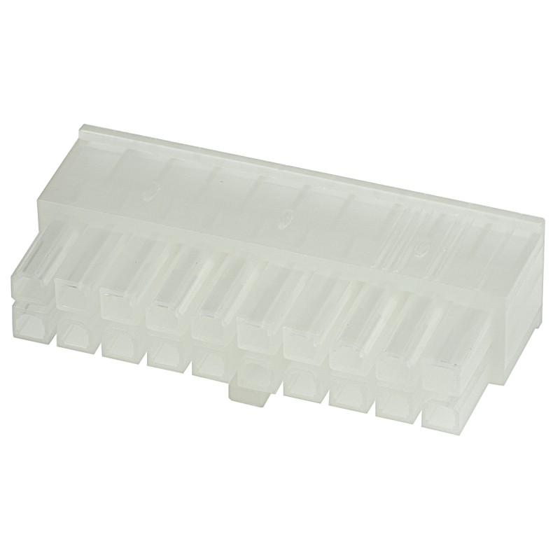 5 pcs - Molex, Mini-Fit Jr Female Connector Housing, 4.2mm Pitch, 20 Way, 2 Row