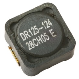 50 pcs - DR125-100-R Eaton, , 0125 Shielded Wire-wound SMD Inductor with a Ferrite Core, 10 μH ±20% Wire-Wound 7.17A Idc