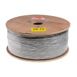 1 Reel of 305 M - RS PRO Cat5e Ethernet Cable, S/UTP, Grey PVC Sheath, 305m