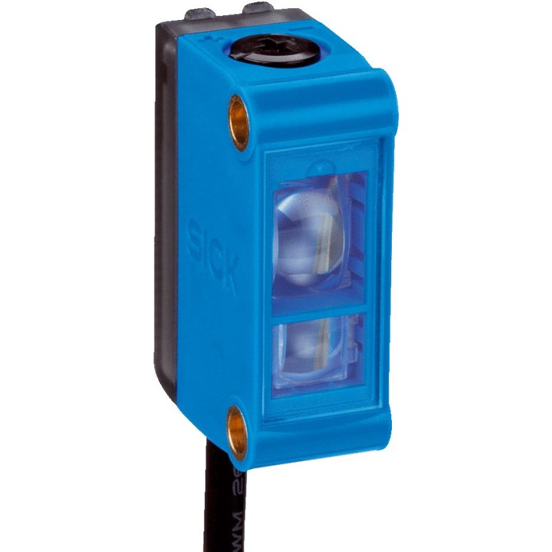 1 pcs - Sick Contrast Sensors 12.5 mm, , NPN, PNP, 50 mA, 12 - 24 V dc, IP67