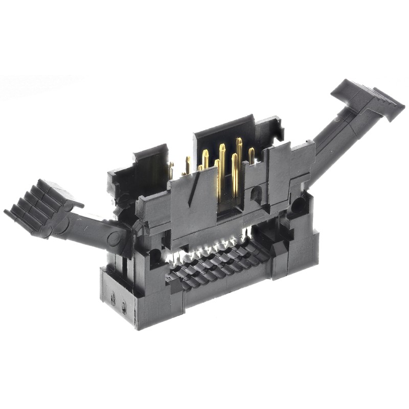 1 pcs - TE Connectivity 10-Way IDC Connector Plug for Cable Mount, 2-Row
